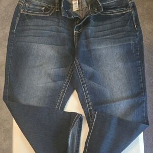 Maurices Dark Blue Ankle Jeans